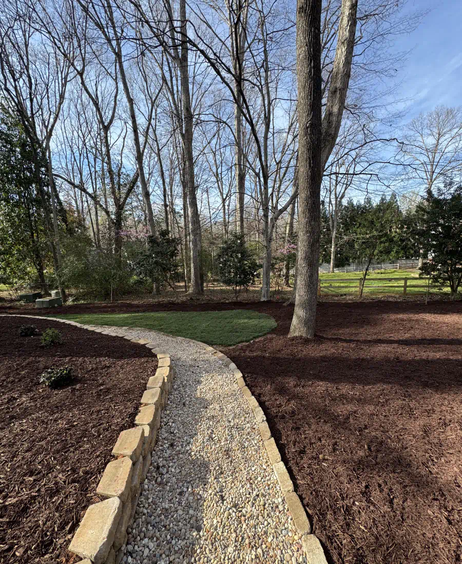 walkway installation